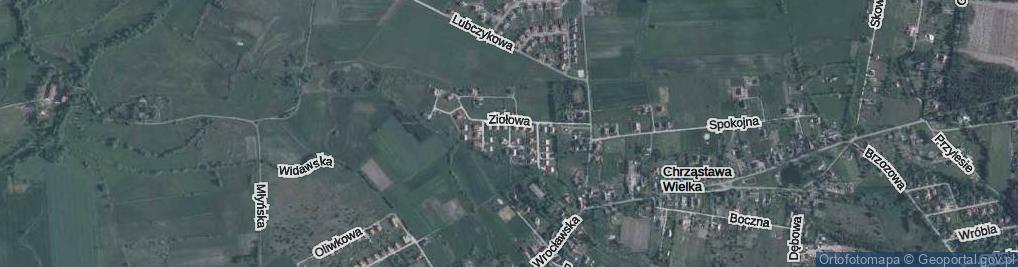 Zdjęcie satelitarne Nagietkowa ul.